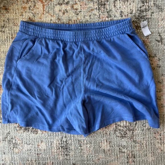 Blue Sweat Shorts - Picture 1 of 2